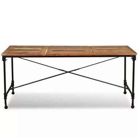 Williston Forge Michael Dining Table, Black