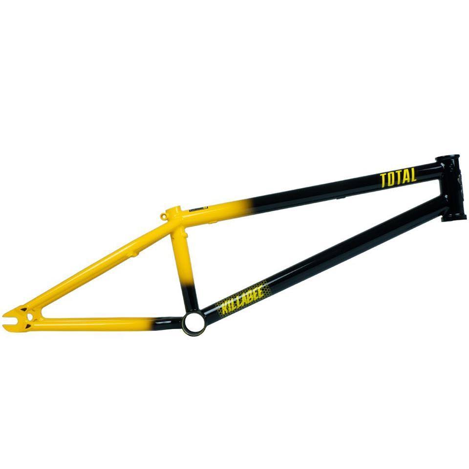 Total BMX Killabee K4 Frame Black and Yellow / 20.4x22