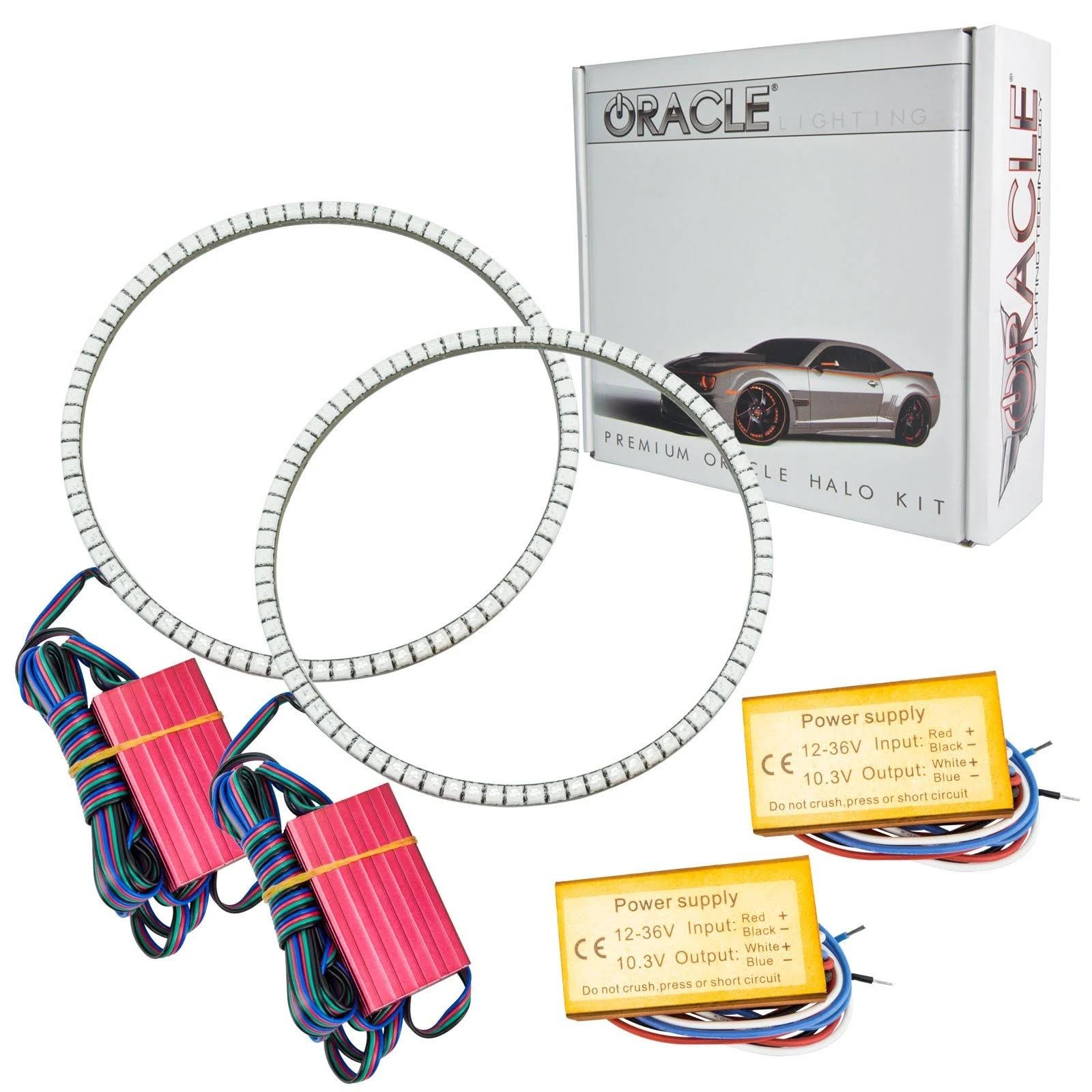 Oracle Lighting 3943-334 LED Waterproof Halo Kit, ColorSHIFT - No Controller