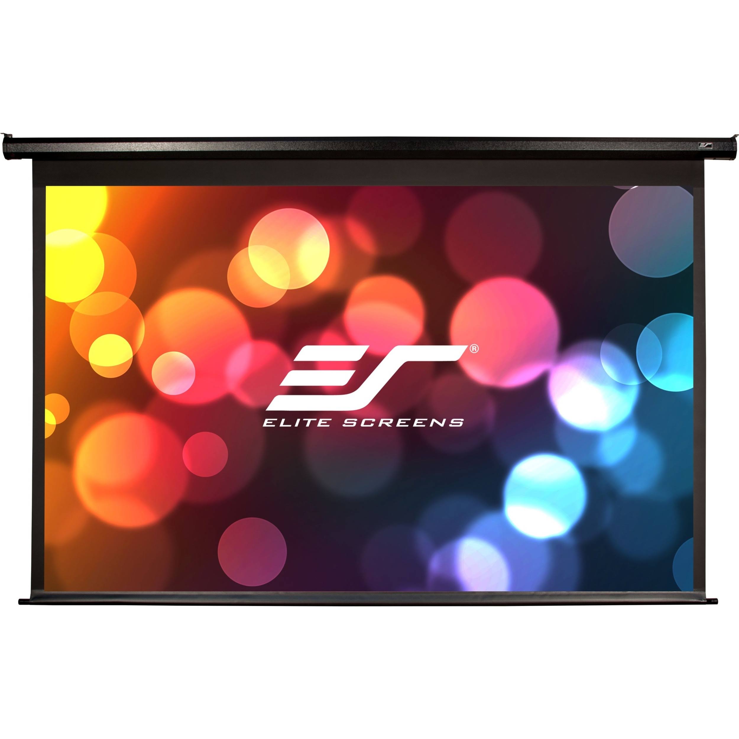Elite Screens - Spectrum Series 84x22 Motorized Projector Screen - Black