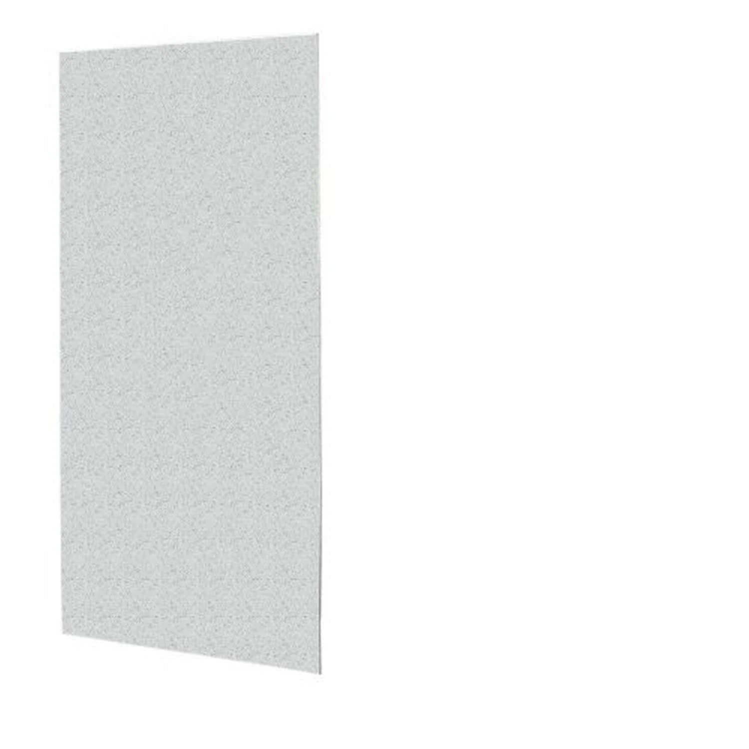Swan Solid Surface 36-in x 72-in Shower Wall Panel in Tahiti Gray
