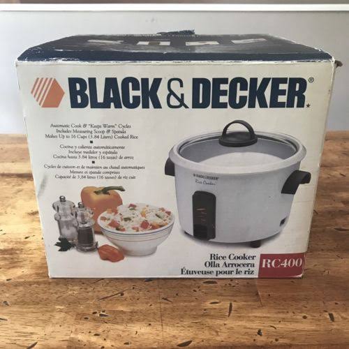 Black u0026 Decker RC400 16-Cup Rice Cooker