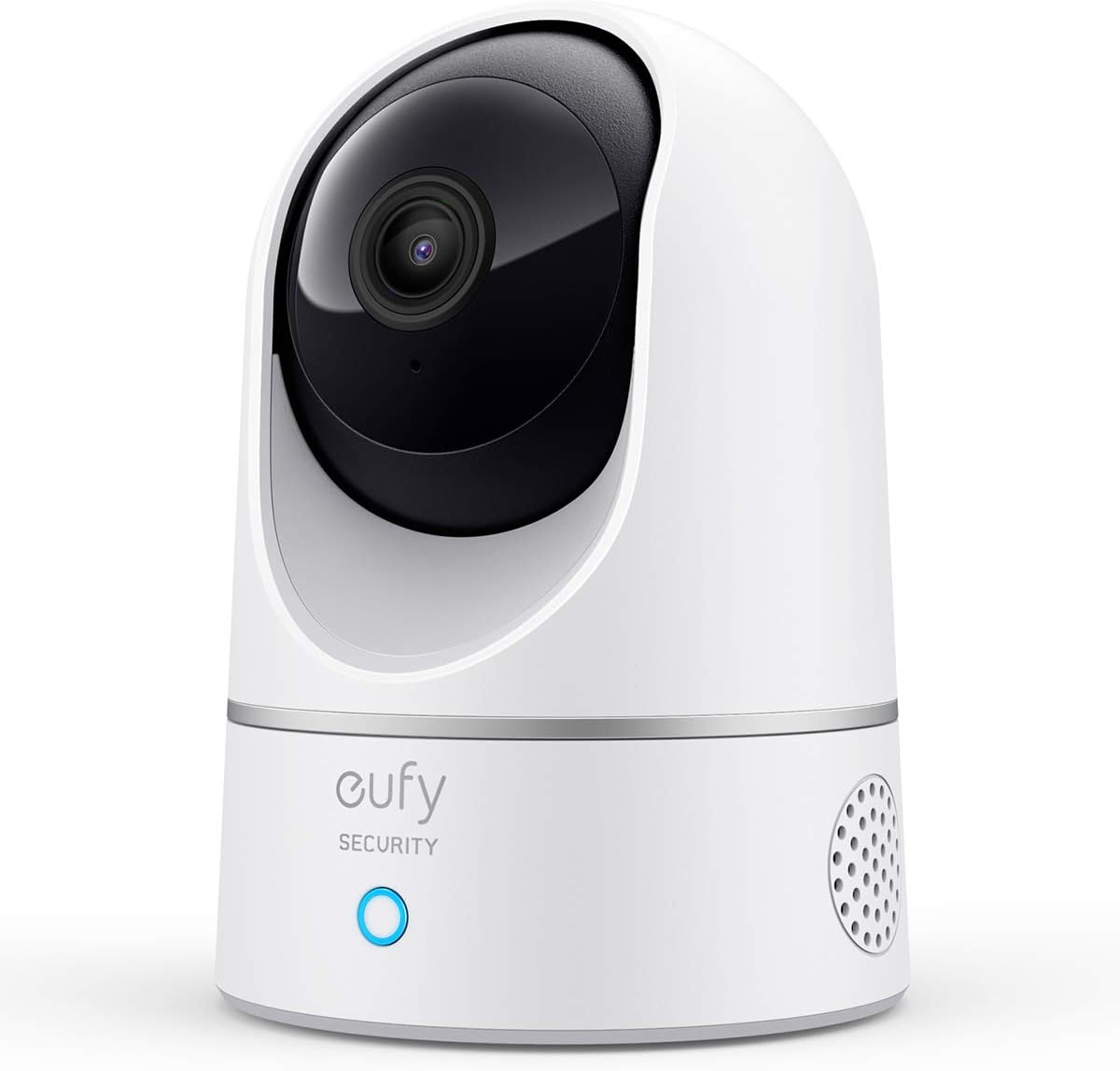 eufy Security Solo IndoorCam P24, 2K Pan & Tilt Security Indoor Camera, Plug-in Camera with Wi-Fi, Human & Pet AI, Voice Assistant Compatibility, Night Vision, Motion Tracking, HomeBase not Compatible Pack of 2