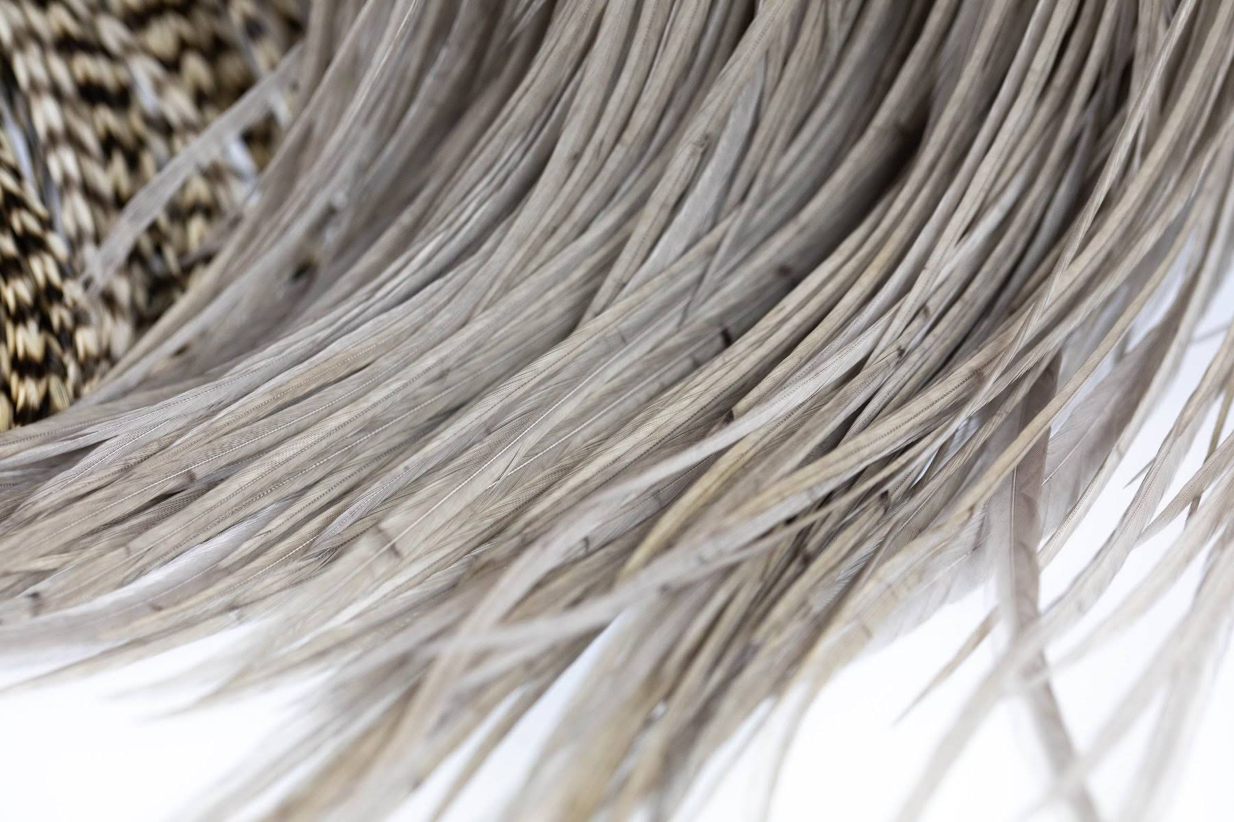 Whiting Dry Fly Hackle Full Saddle - Natural Dun - Pro Grade