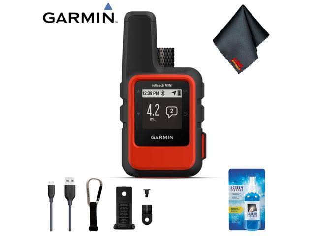 Garmin inReach Mini Satellite Communicator (Orange) (satellite Subscription Required) Base Accessory Kit