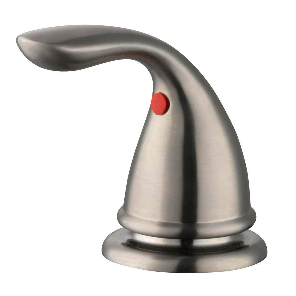 Glacier Bay 461-5004 Builders 2-Handle Deck-Mount Roman Tub Faucet in Brushed Nickel