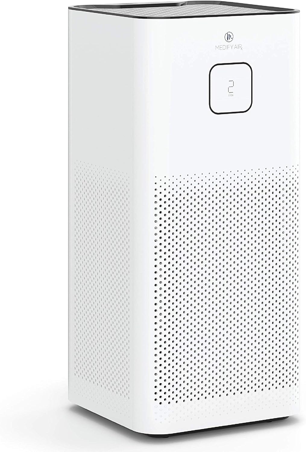 Medify MA-50 Air Purifier with H13 True HEPA Filter with UV | 1100 sq ft Coverage | for Smoke, Smokers, Dust, Odors, Pollen, Pet Dander | Quiet 99.9% Removal to 0.1 Microns | White, 1-Pack