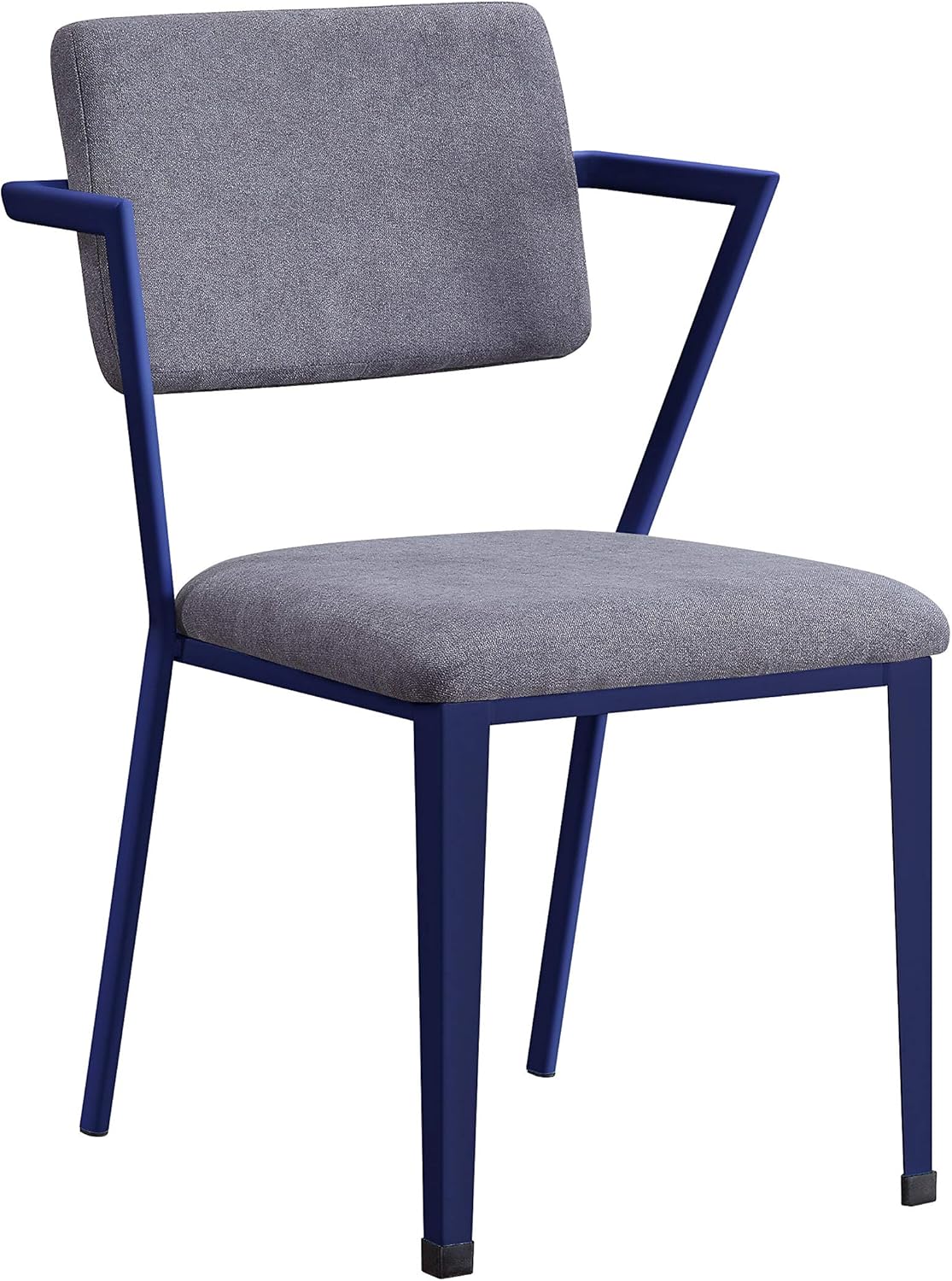 ACME Cargo Chair - - Gray Fabric & Blue