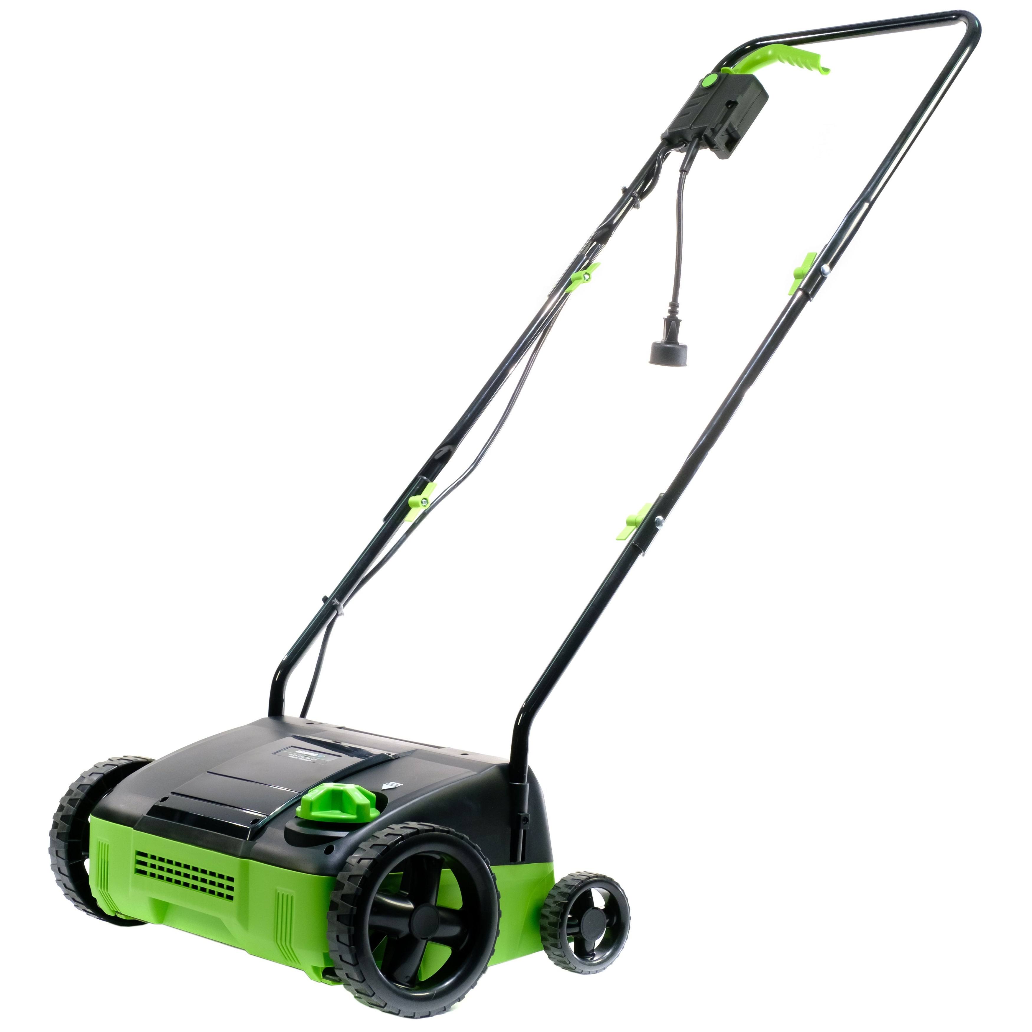 Earthwise Dt71212 12-Amp 12-Inch Electric Corded Lawn Dethatcher, Black