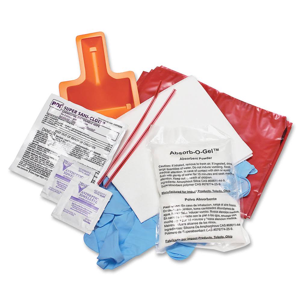 Impact Products Bloodborne Pathogen Cleanup Kit - 20 / Carton