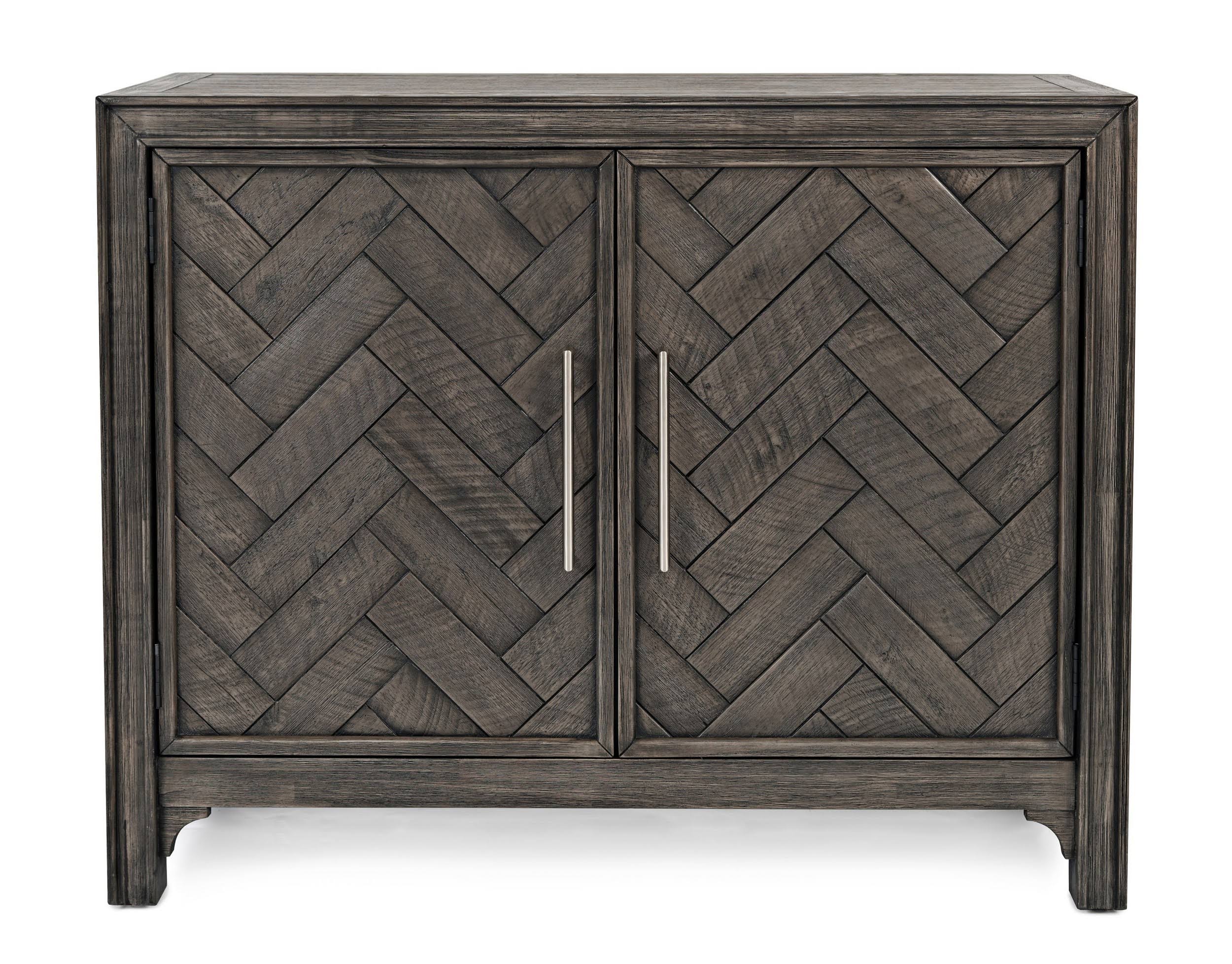 Jofran Gramercy Platinum 2 Door Accent Cabinet