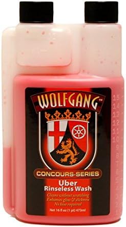 WOLFGANG CONCOURS SERIES Uber Rinse Less Wash (128oz) Pack of 2