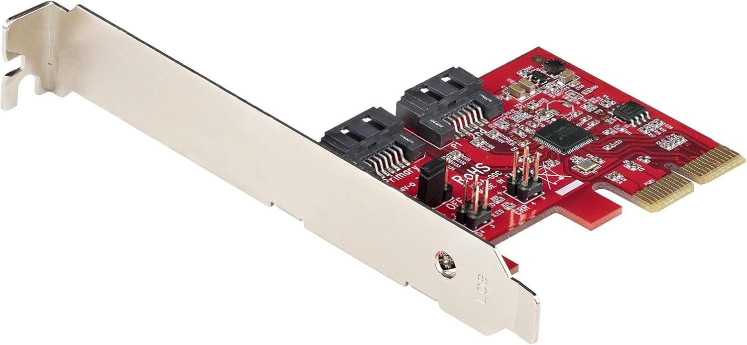 PCIE SATA Controller Cards - Raid Pack of 2