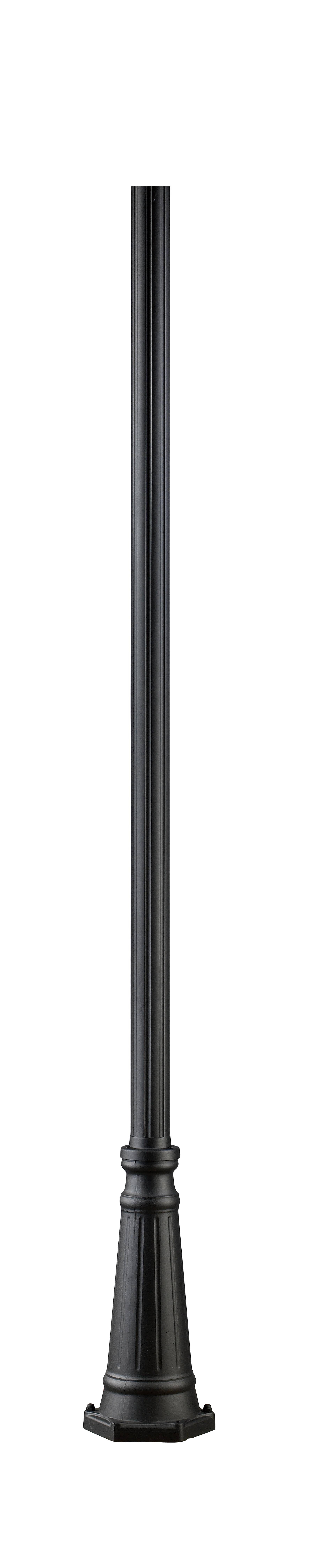 Z Lite 519P-BK Outdoor Post - Black