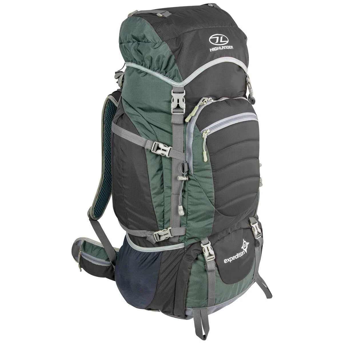 Highlander Expedition 65 Rucksack Black