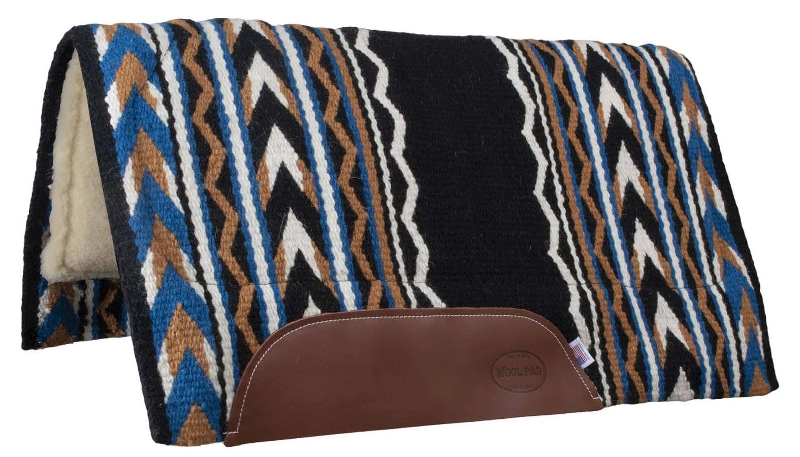 Mustang Arrowhead Fleece Bottom Pad Black