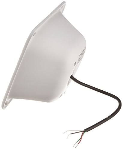 Valcom V-1080-W One Way 3-Watt Amplified Flexhorn with Mounting Bracket White
