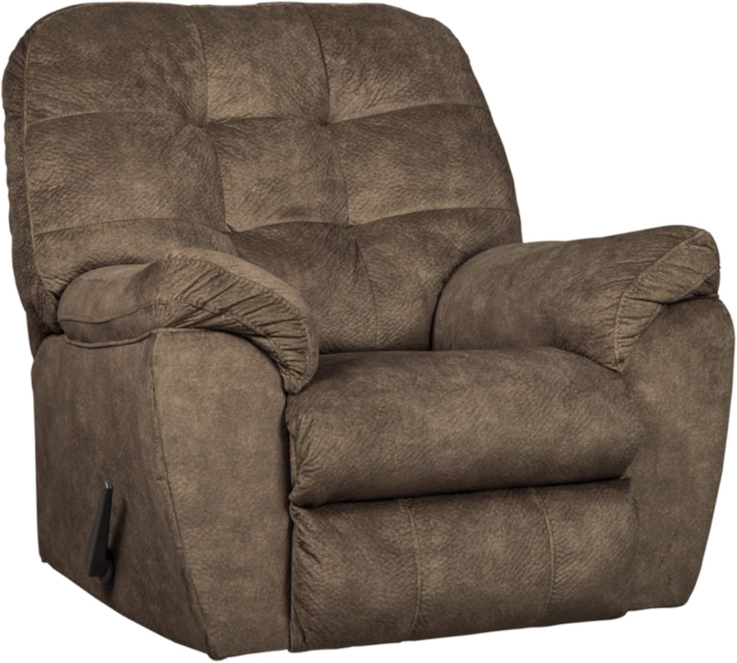Signature Design by Ashley - Accrington Contemporary Manual Rocker Recliner Chair, Earth Brown