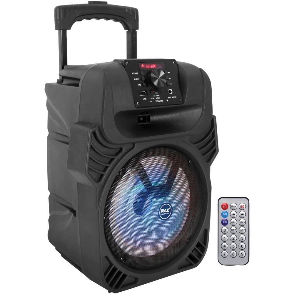 Pyle 13-in 400-Watt Indoor/Outdoor Party Speaker in Black | PPHP844B