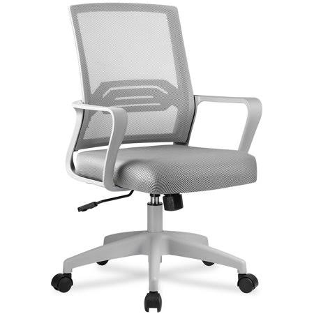 Comhoma Office Chair Home Office Mesh Mid Back Executive Chair, Gray