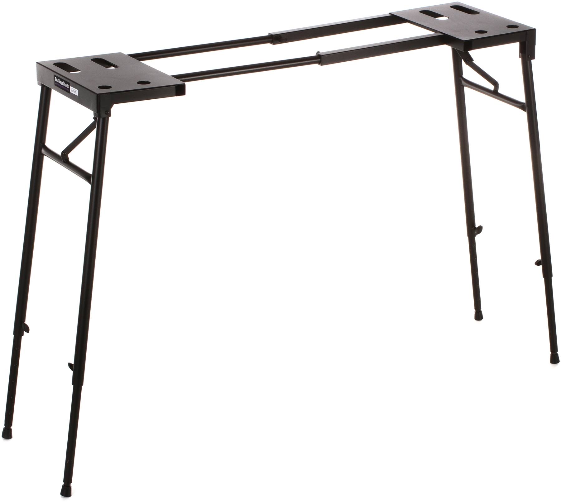On-Stage KS7150 Platform-Style Keyboard Stand, Black