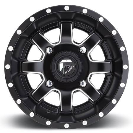 Fuel Maverick 15x7 ATV/UTV Wheel - Matte Black (4/156) 4+3 [d5381570a544]