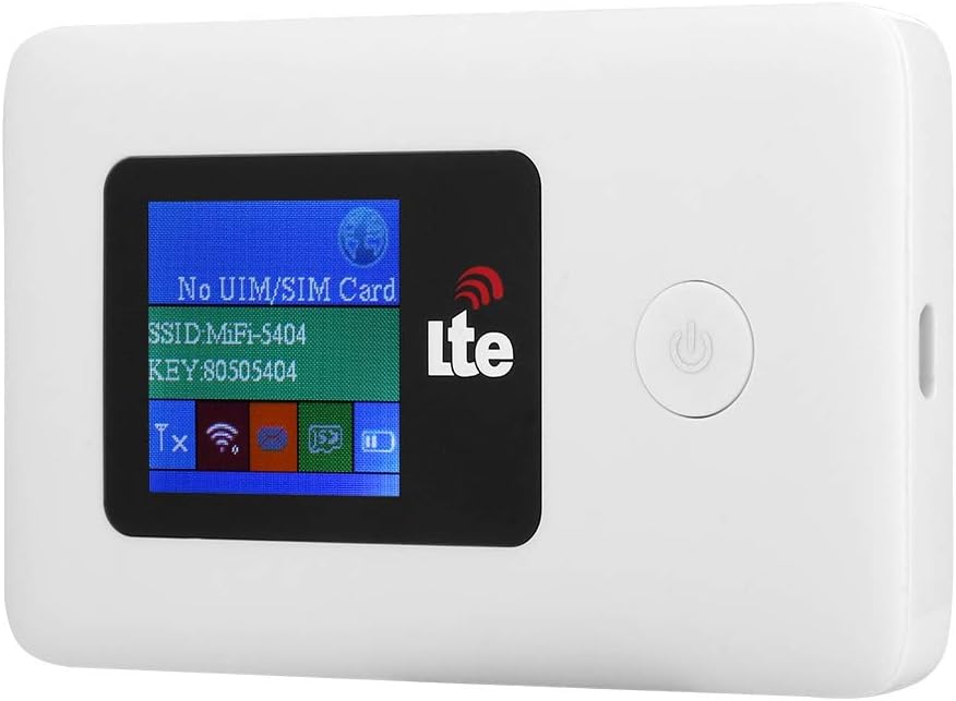 Portable 4G Travel WiFi Hotspot, Mobile Wireless Router, USB 4G LTE Router Speed up to 150Mbps, Pocket Size Great for Traveling Business Abroad(EU) Pack of 2