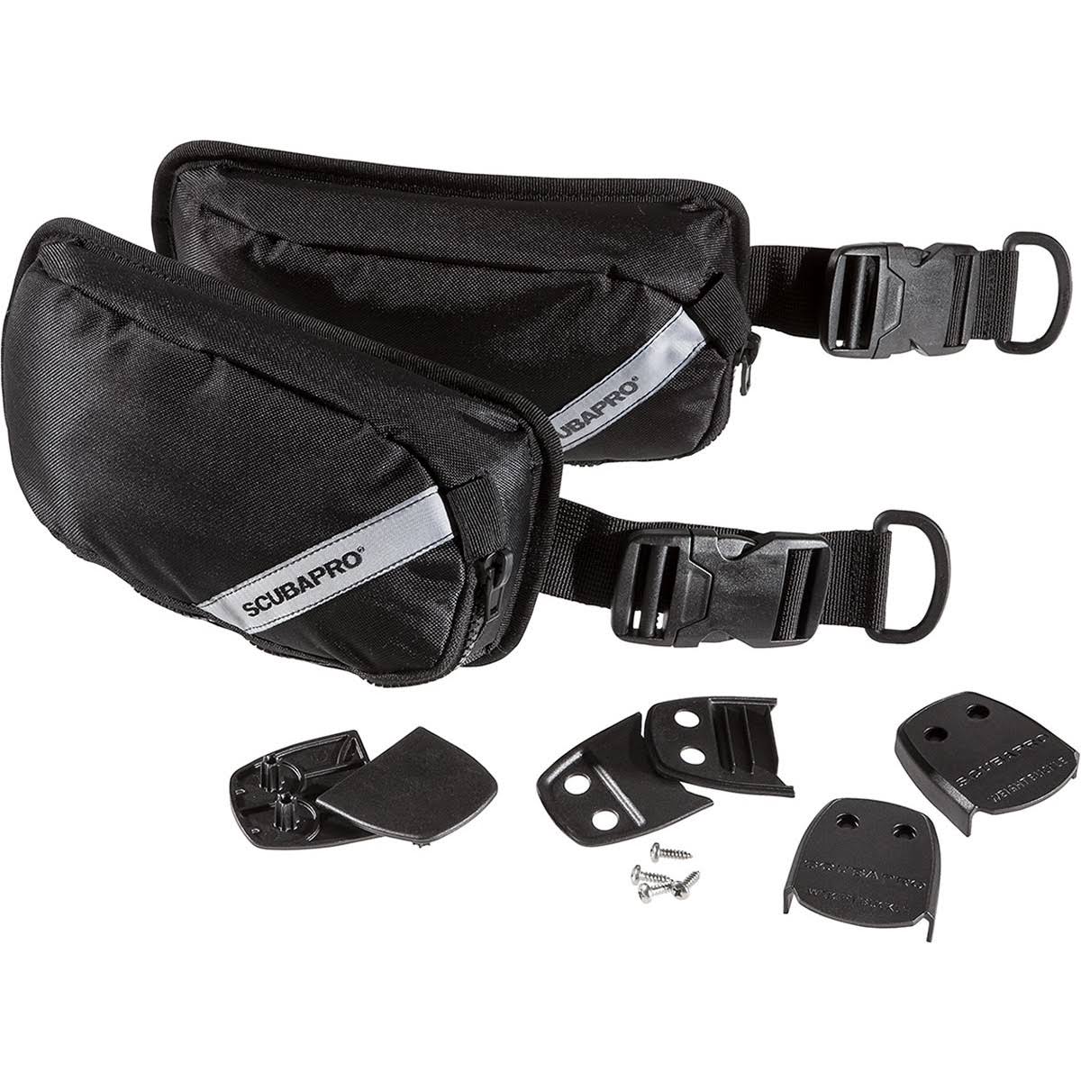 ScubaPro X-One Weight Pocket Kit Black