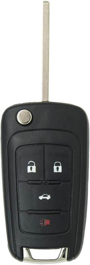 Keyless2Go Replacement for 4 Button Proximity Smart Key Cheverolet Buick GMC Remotes OHT05918179 Pack of 2