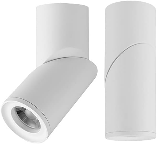 LUOFDCLDDD Spotlight,Surface Mount Round Anti-Glare Led Ceiling Lights，CRI 90+ 7W-18W Daylight Canless Downlight，Indoor Home Lights Corridor Bedroom Ceiling Spotlights Ac110-240V/3000K/12W