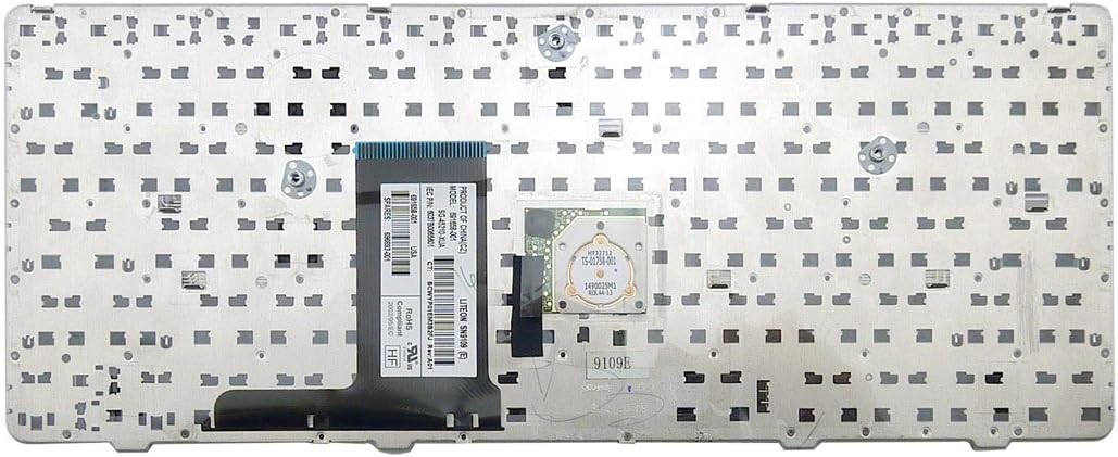 New US Layout Black Keyboard with Mouse Point(without Frame) for HP EliteBook 2560p series laptop.