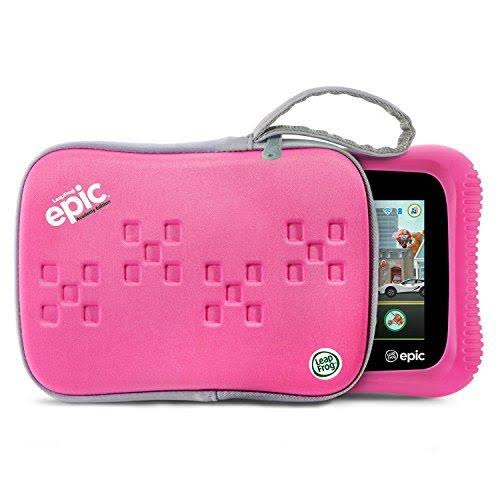 Leapfrog Epic Academy Edition 7x22 Android 2.0 Based Kids Tablet 16GB with Carrying Case, Pink