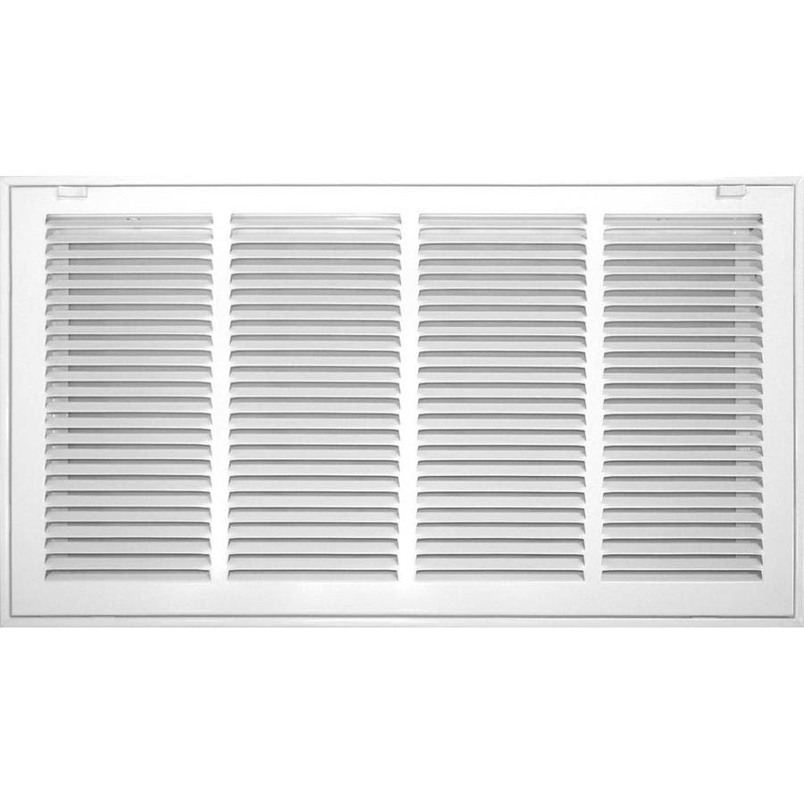 Accord VENTILATION 20-in x 30-in Louvered Sidewall/Ceiling in White | 5253020WH