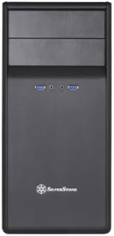 Silverstone SST-PS09B Micro ATX Mid Tower Case Pack of 2