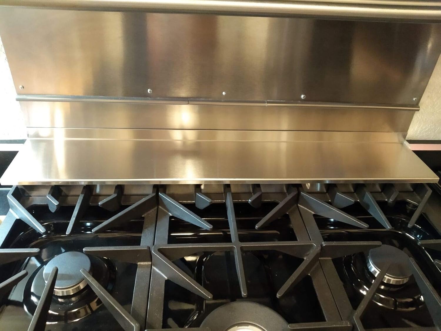 Stainless Steel Magnetic Mount Stove Spice Shelf (5