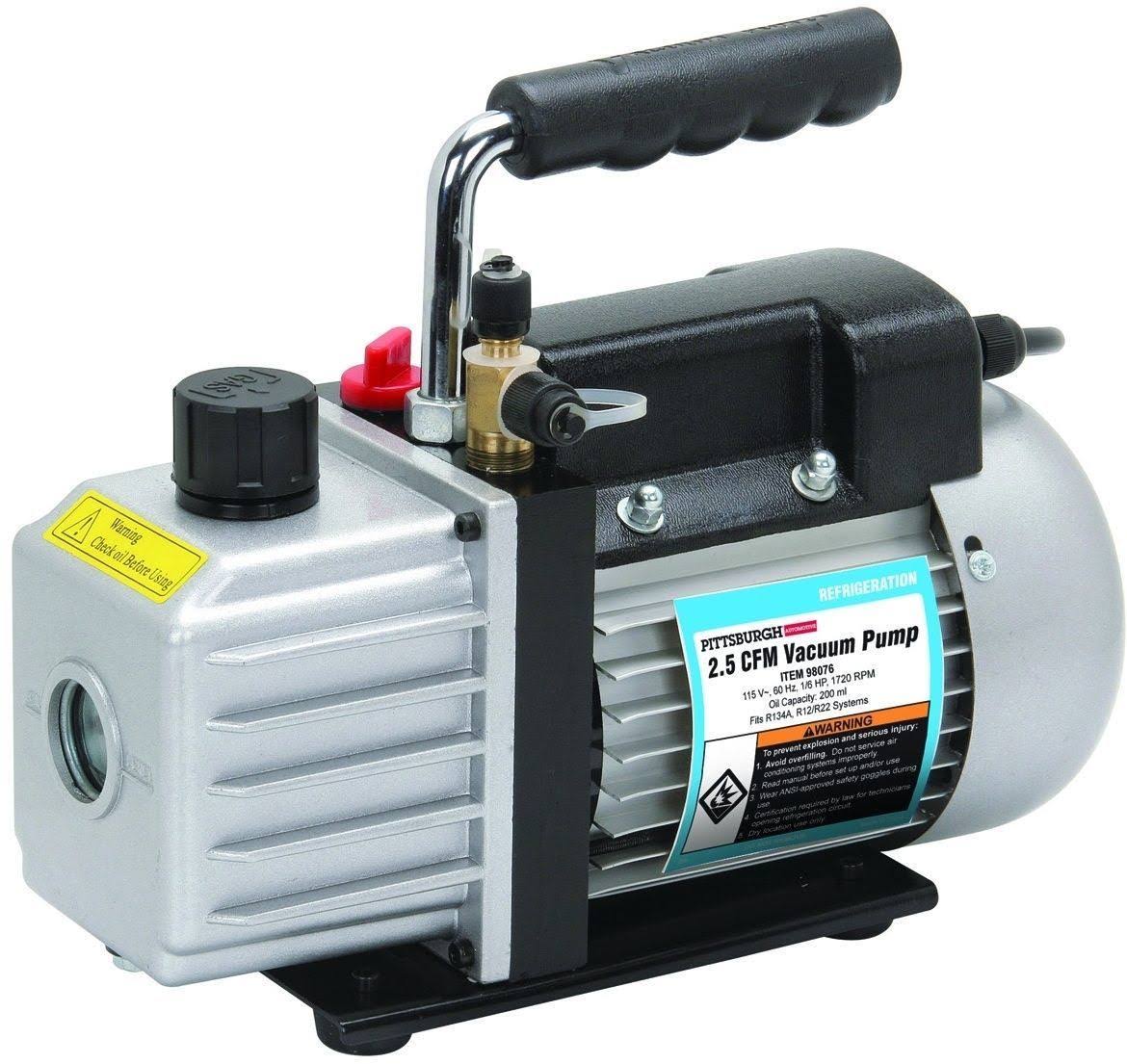 Pittsburgh 98076 2.5 CFM Vacuum Pump