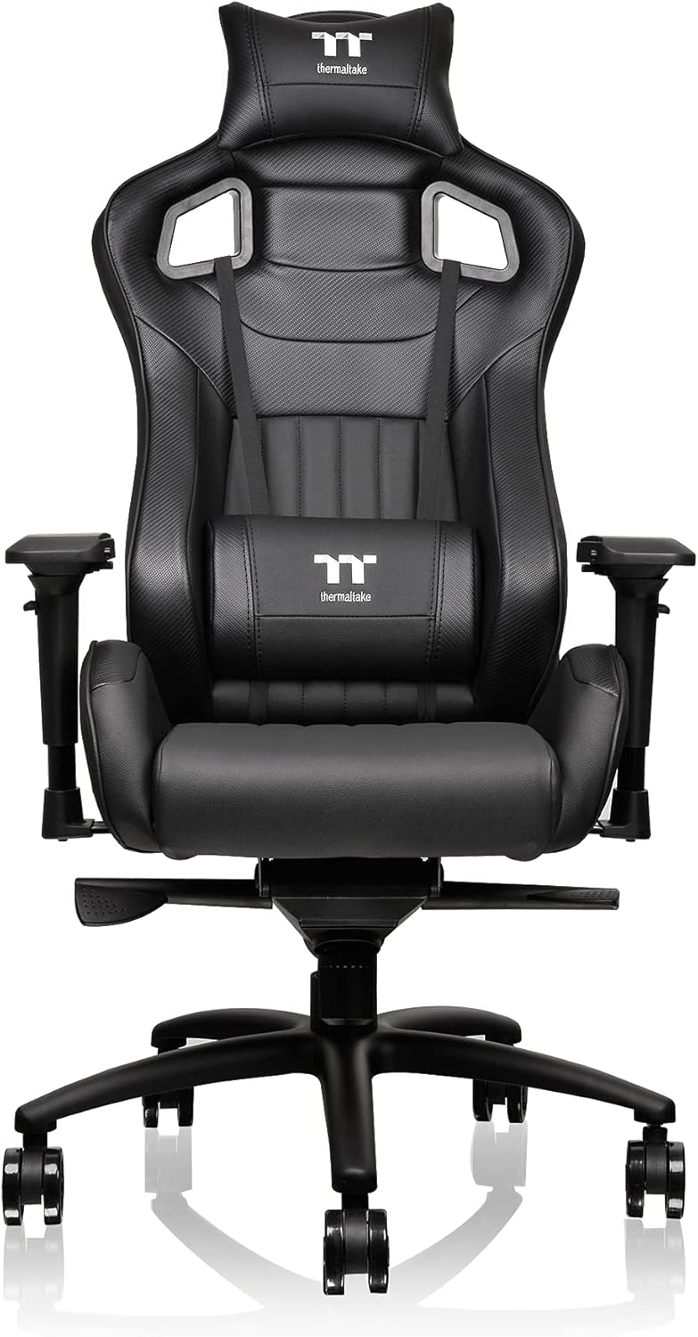 Thermaltake Tt eSPORTS X Fit XF100 Racing Bucket Seat Style Ergonomic Gaming Chair Black