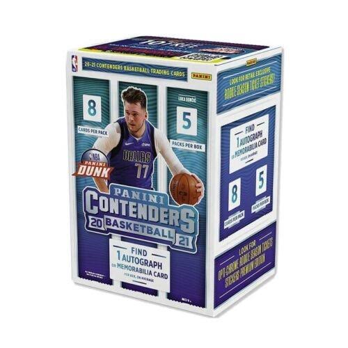2020-21 Panini Contenders Basketball 5-Pack Blaster Box