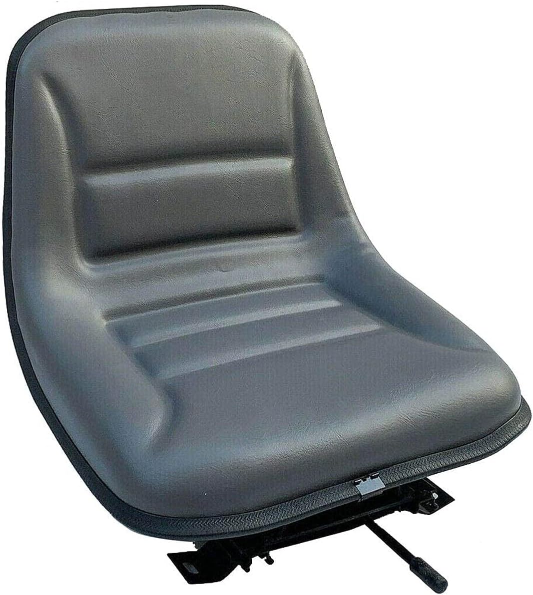 SUDEG Universal Forklift Seat/Tractor Seat,Lawn Mower Replacement Seat Soft Thickly-Padded Seat & Backrest for Fordable Excavator, Skid Loader, Backhoe Dozer Telehandler Easy Installation