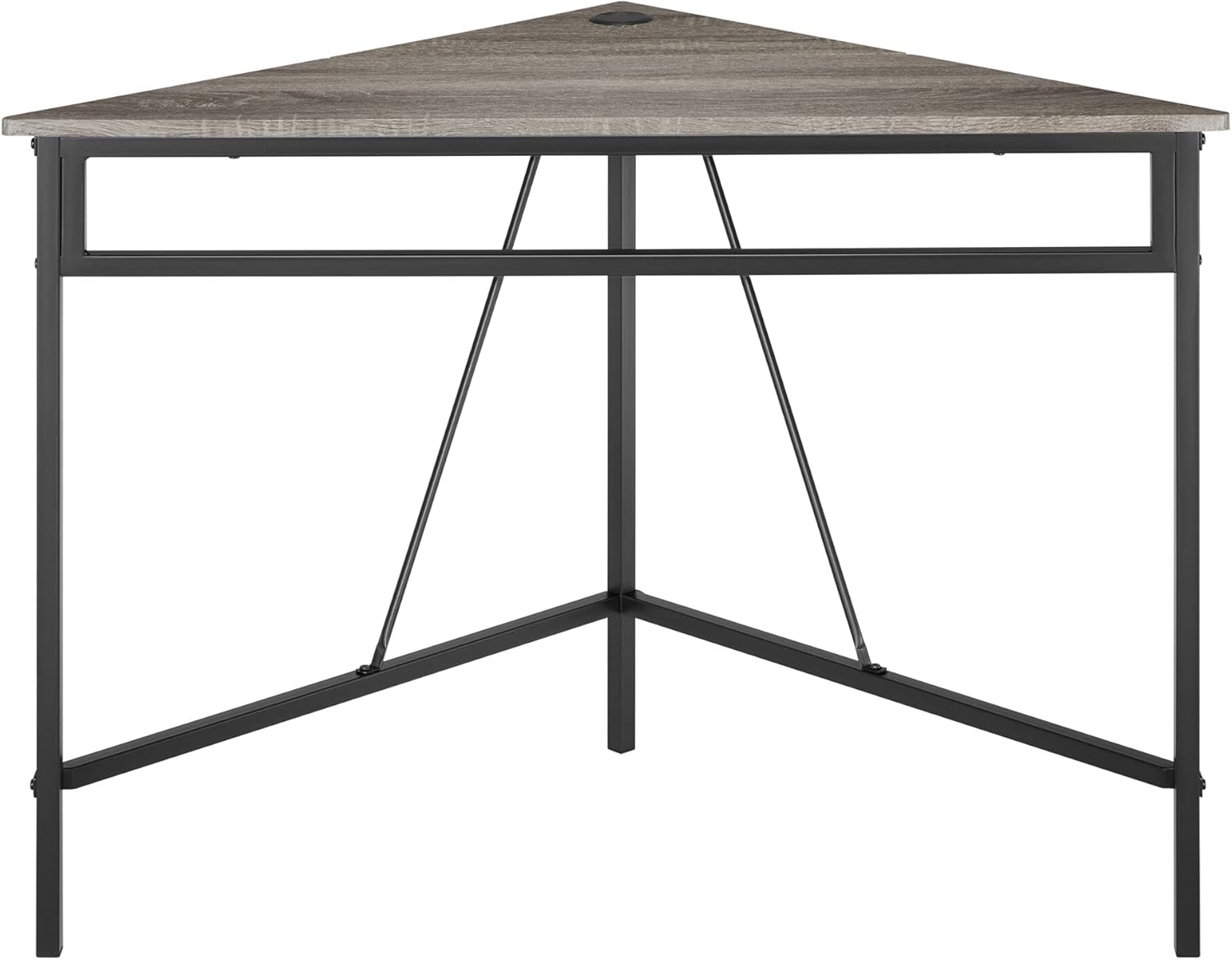 Zenvida Corner Desk, Triangle Computer Desk, Home Office Workstation for Small Space Pack of 2