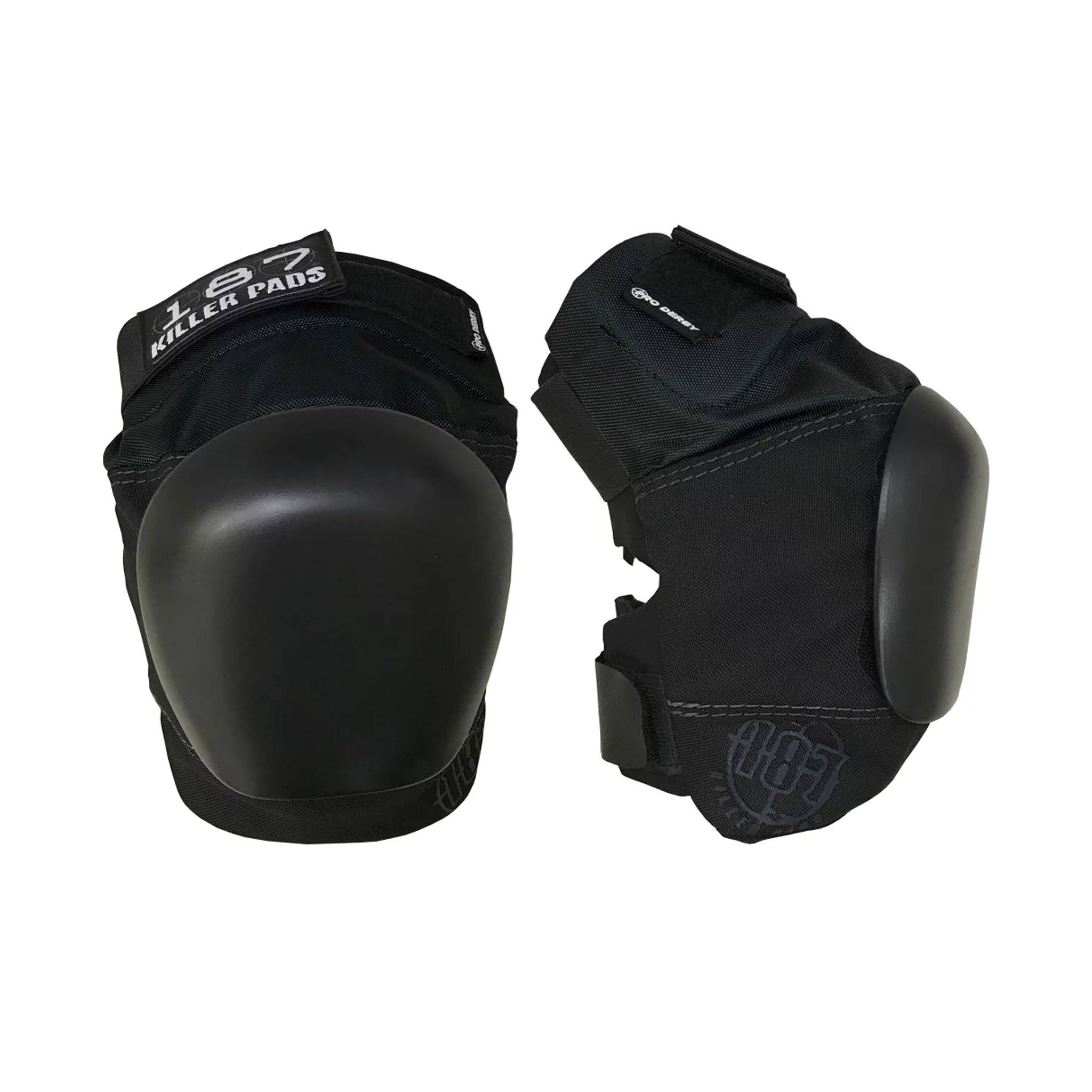 187 Killer Pads Pro Derby Knee Pads (Black)