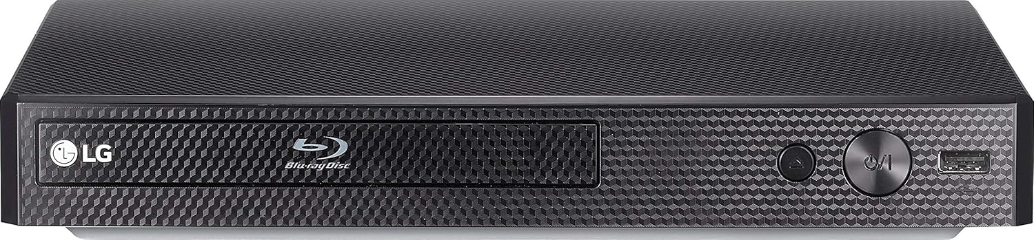 LG BP175 Region Free Blu-ray Player, Multi Region 110-240 Volts, 6FT HDMI Cable & Dynastar Plug Adapter Bundle Package