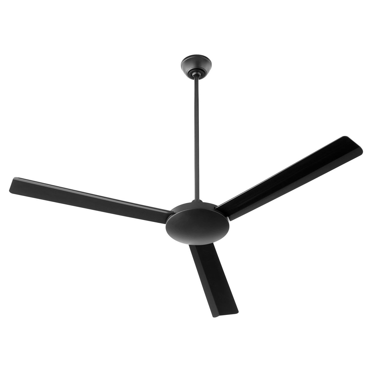 Quorum 60603-59 Aerovon 60 inch Matte Black Ceiling Fan