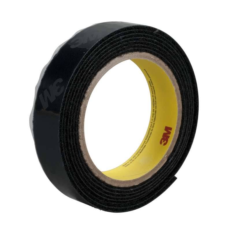 3M High Temperature Loop Fastener Tape SJ60L Black, 1 1/2 in x 25 yd