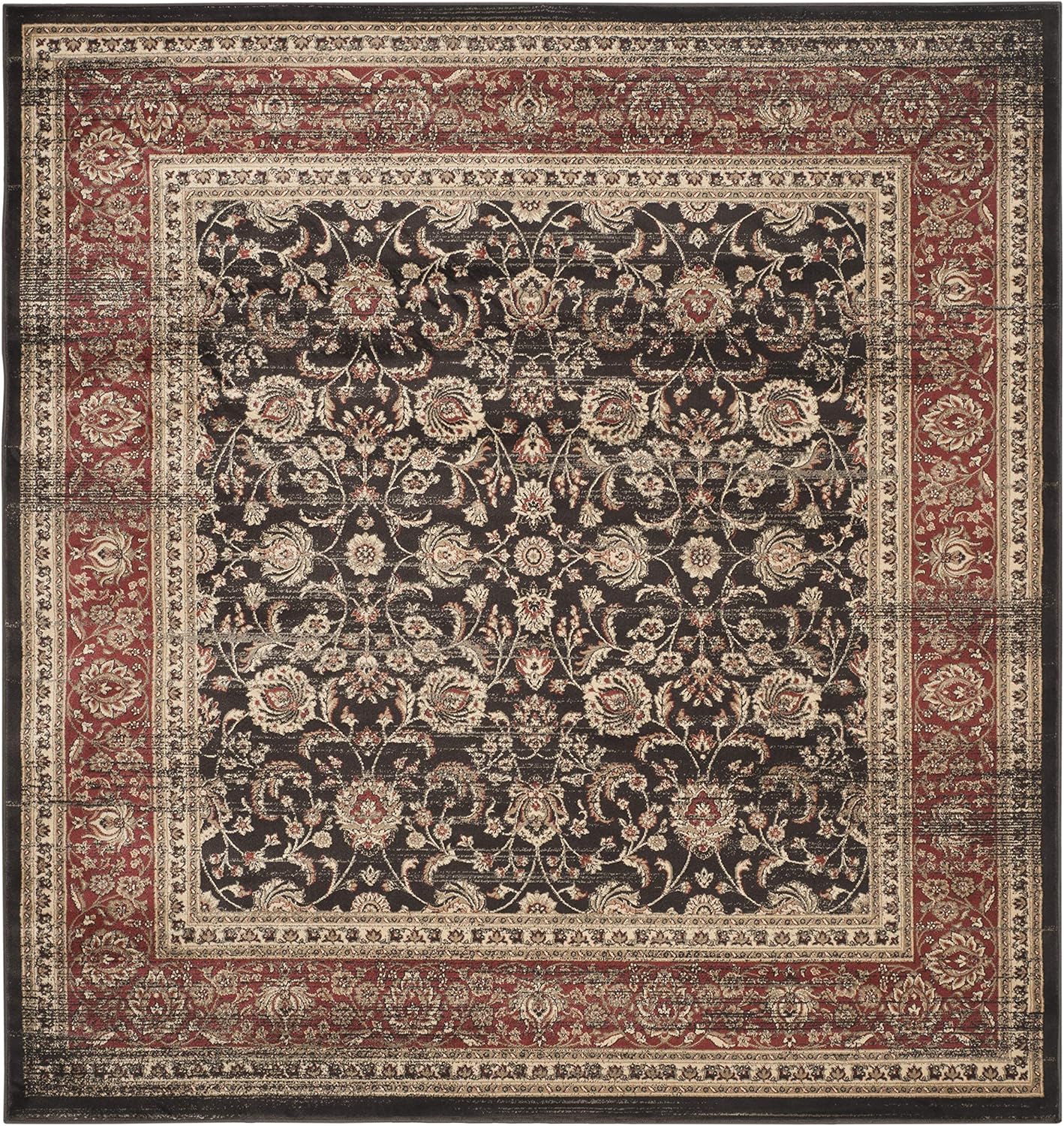 Safavieh Vintage Collection VTG571C Oriental Traditional Distressed Area Rug, 6'7