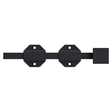 Deltana 8SBM19 8x22 Modern Surface Bolt HD Solid Brass in Black