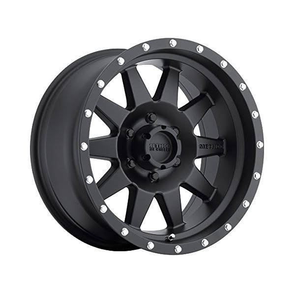 Method Race Wheels MR30179060512N 17x9 Standard 6x5.5 BP 4.5in b/s -12 O/S - Matte Black
