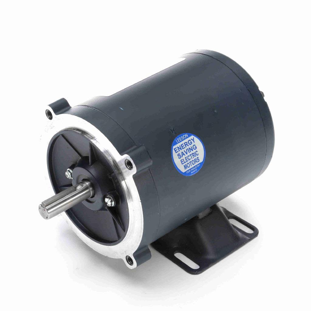 Leeson 102921.00, 0.33 HP, 1725 RPM, 208-230/460V, S56C, TENV, C-Face Rigid