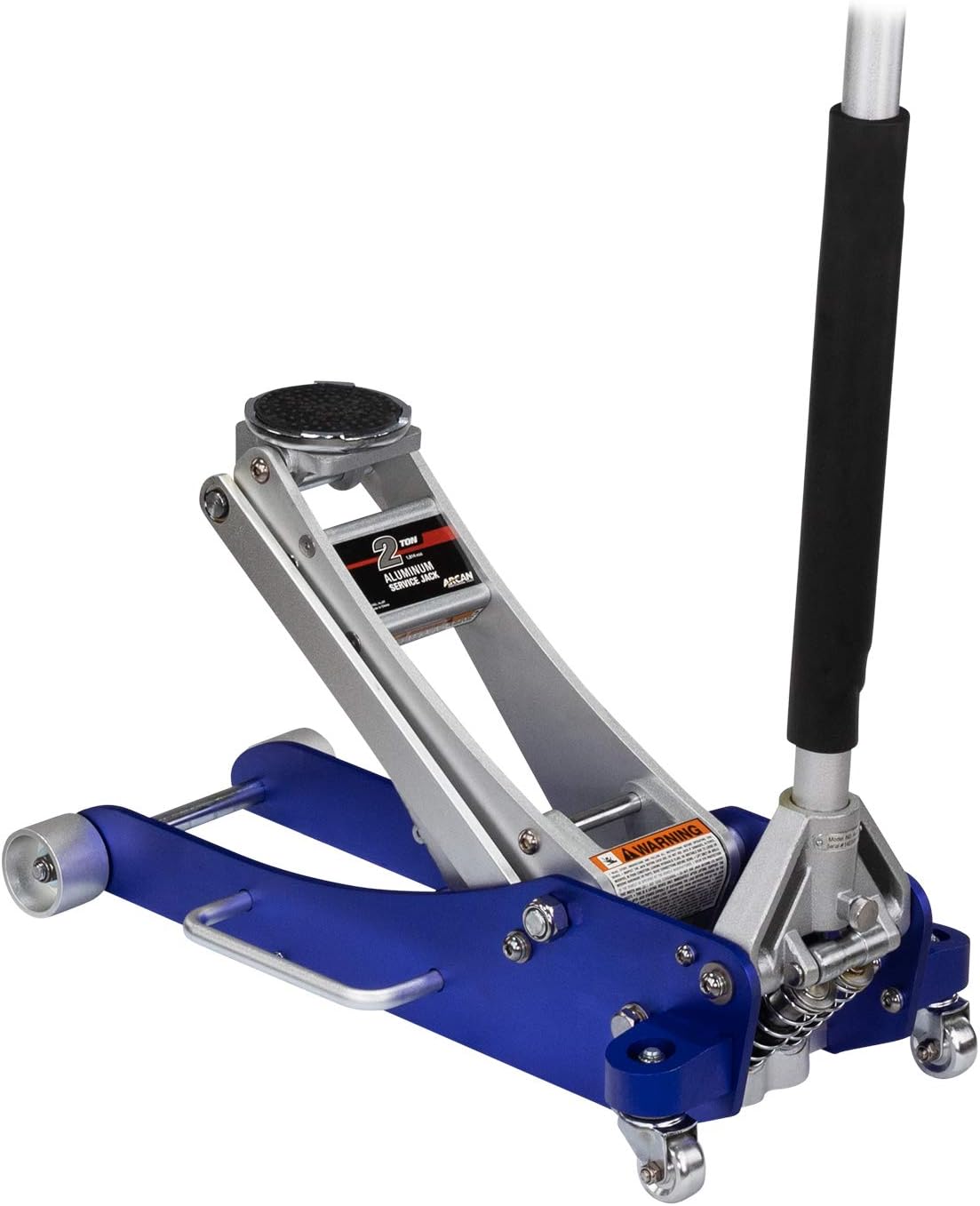 Arcan 3-Ton Quick Rise Aluminum Floor Jack with Dual Pump Pistons & Reinforced Lifting Arm (A20018)