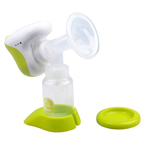 Gland Single Electric Breast Pump Breastfeeding Pump for Nursing Moms BPA Free, Portable Compact Design